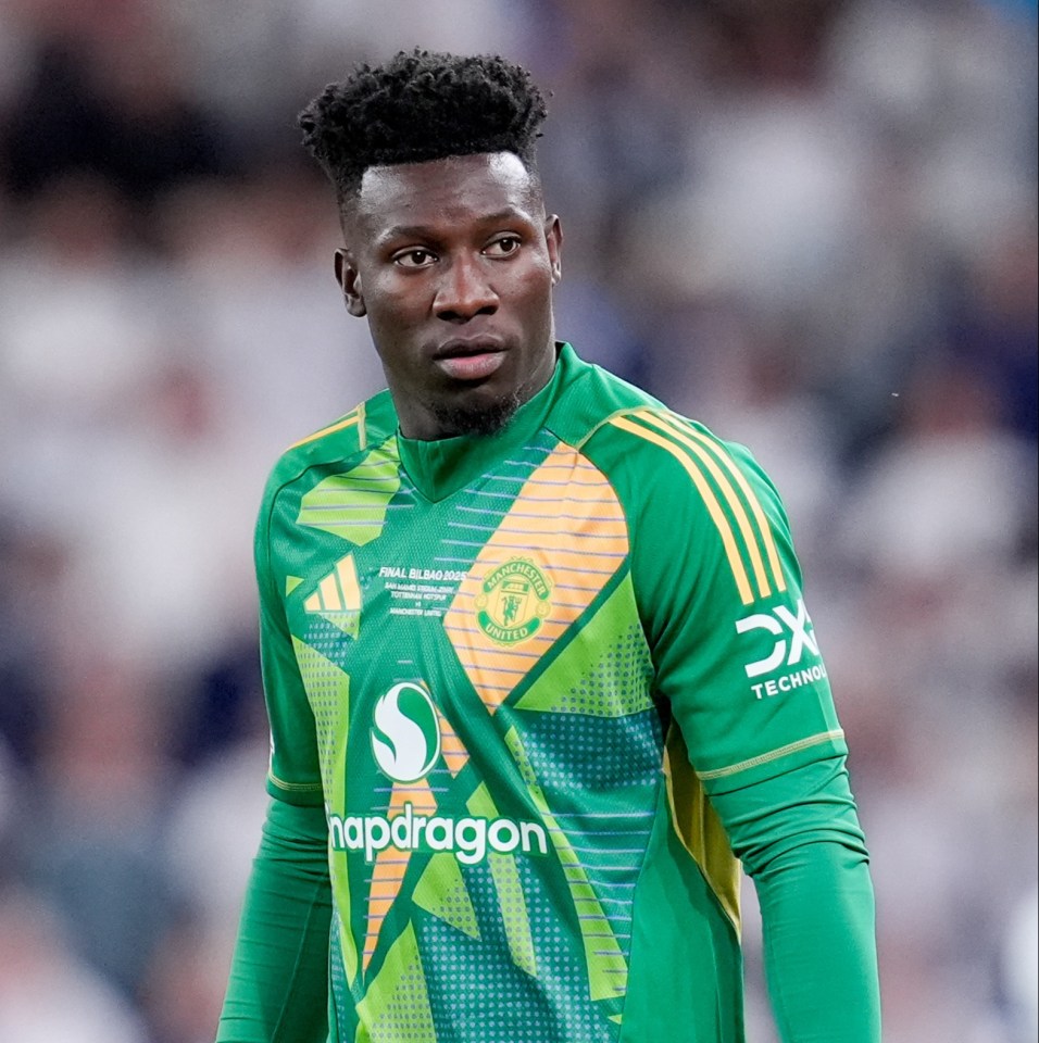 Onana has played 107 times for Man United