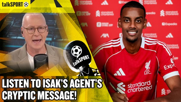 Listen to Alexander Isak's agent send cryptic message to talkSPORT