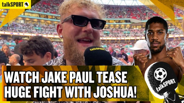 Jake Paul reacts to Tyson Fury's prediction for Anthony Joshua fight