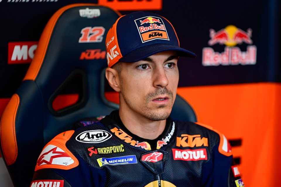 KTM are part of the MotoGP furniture and have two elite race-winning riders signed through next year in Maverick Vinales (pictured) and Enea Bastianini