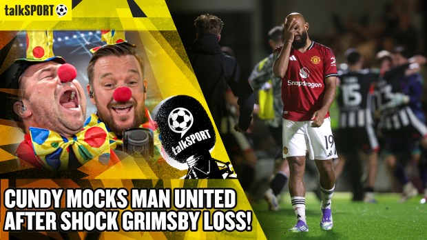 Jason Cundy mocks Manchester United after SHOCK defeat to Grimsby Town!
