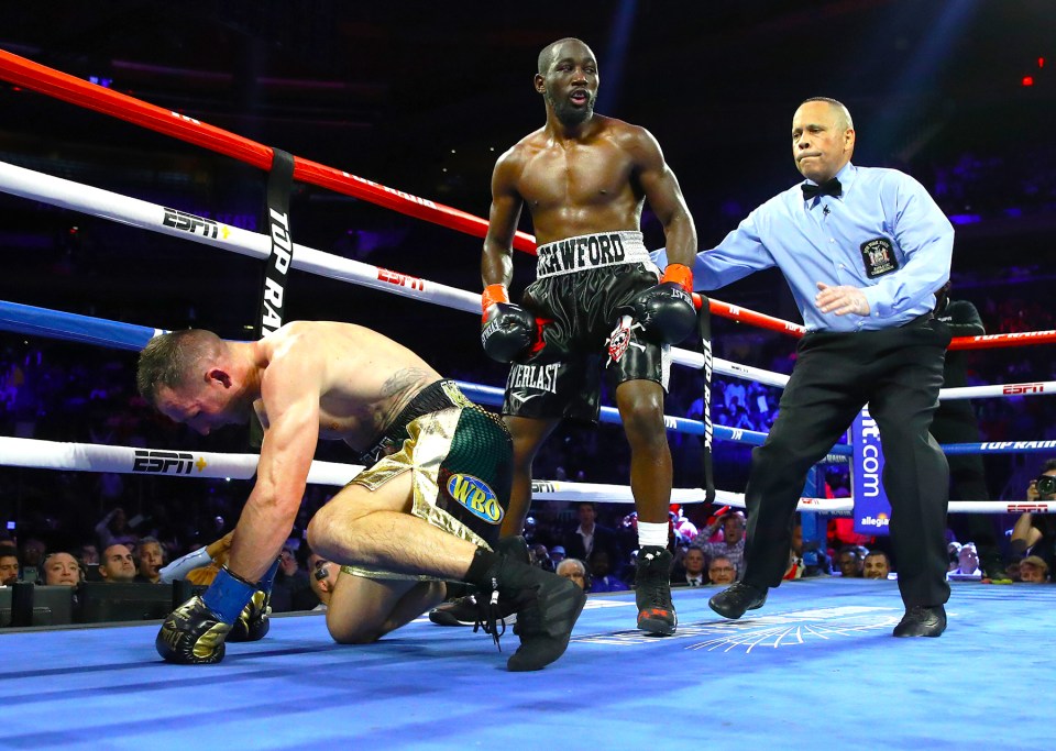 Crawford acknowledged he'd been hurt, but was keen to point out his simply crazy statistic